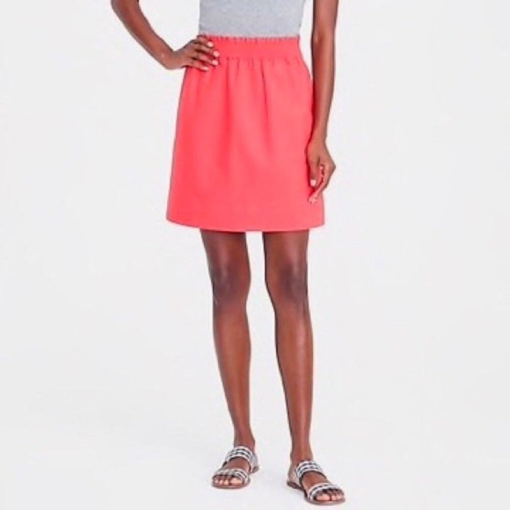 J. Crew Factory Women's Linen Blend Mini Skirt 2
